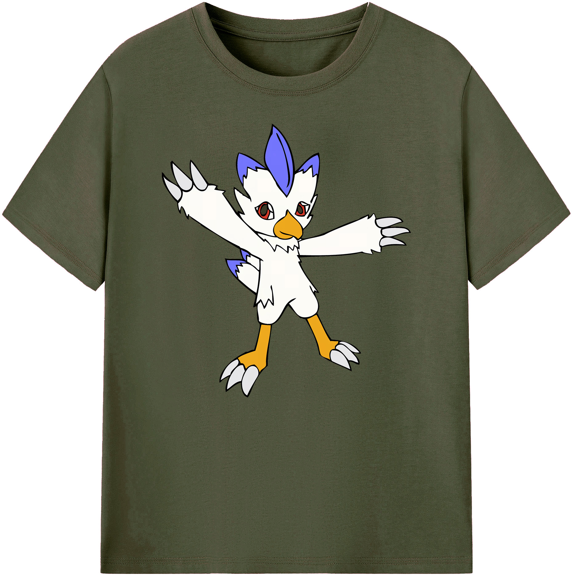 （画像用） Digimon デジタルモンスター/デジモン 綿100％ メンズ半袖Tシャツ｜肌触りやわらか＆通気性